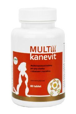 MULTIcanevit tablety pro psy a kočky 80 tbl