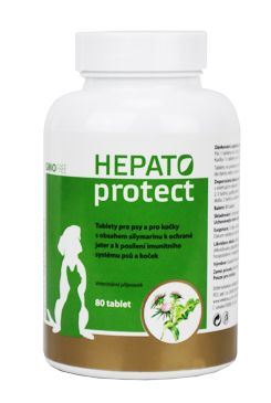 KELA laboratoria HEPATOprotect tablety pro psy a kočky 80 tbl