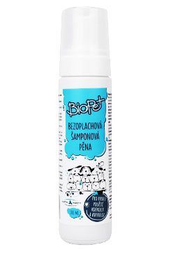 BIOPET bezoplachový šampon/pěna 200ml