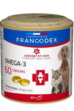 Francodex Omega 3 Capsules pes, kočka 60tab