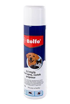 Bolfo Antiparazitní sprej pro psy a kočky 250 ml