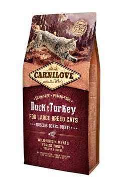 Carnilove Cat LB Duck&Turkey Muscles,Bones,Joints