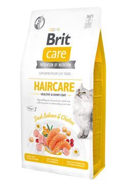 Brit Care Cat GF Haircare Healthy&Shiny Coat 2kg