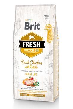 Brit Fresh Chicken with Potato Adult Great Life 2,5 kg