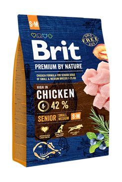 Brit Premium by Nature Dog Senior S+M