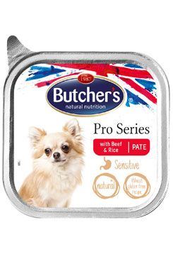 Butcher's Dog Pro Series s hovězím Sensitive pate 100g