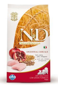 N&D Low Grain Dog Puppy Mini Chicken & Pomegranate