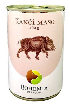 BOHEMIA Kančí maso ve vlastní šťávě 400g