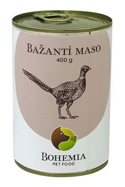 BOHEMIA Bažantí maso ve vlastní šťávě 800g