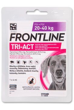 Frontline Tri-Act pro psy Spot-on 1 pipeta