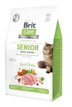 Brit Care Cat GF Senior Weight Control 2kg