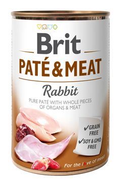 Konzerva BRIT Paté & Meat Rabbit 800g