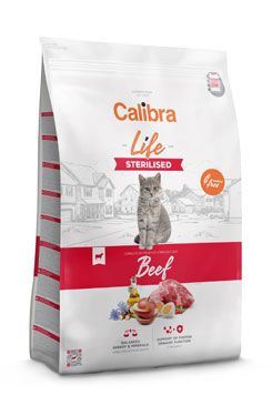 Calibra Cat Life Sterilised Beef