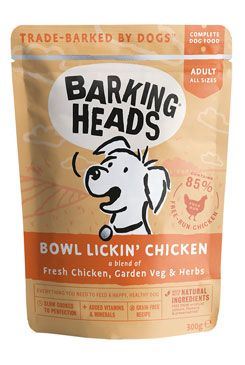 BARKING HEADS Bowl Lickin’ Chicken kapsička 300g