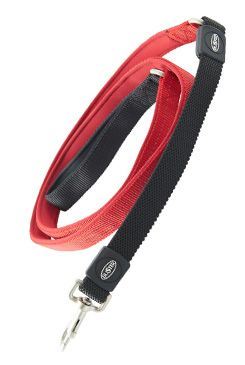 Vodítko BUSTER Neoprene Bungee S/M 120cm/20mm červené