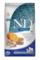 N&D Granule Ocean Dog Adult M/L Codfish & Spelt & Oats & Orange 2,5kg