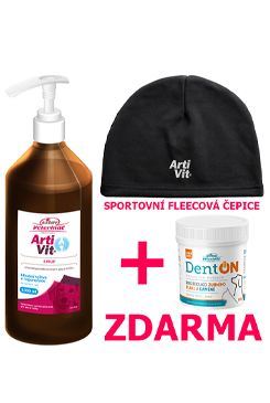 Vitar Veterinae ArtiVit Sirup 1000ml + DentON 100g + čepice Zdarma