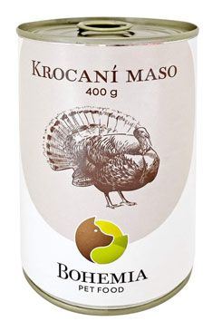 BOHEMIA Krocaní maso ve vlastní šťávě SIX PACK 6x400g