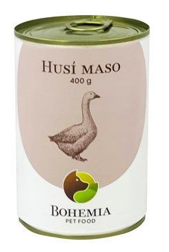 BOHEMIA Husí maso ve vlastní šťávě 400g