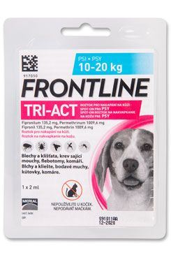 Frontline Tri-Act pro psy Spot-on 1 pipeta