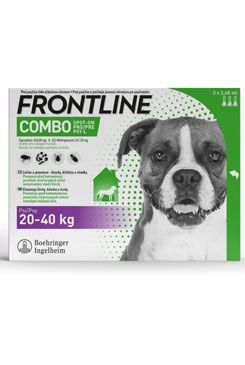 FRONTLINE COMBO spot-on pro psy M (10-20kg)-3x1,34ml