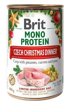 Brit Dog konz Mono Protein Christmas can 400g