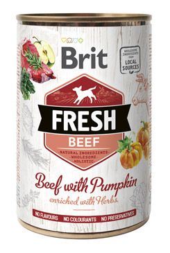 Konzerva BRIT Fresh Beef with Pumpkin 400g