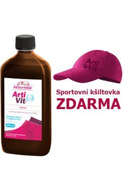 VITAR Veterinae ArtiVit Sirup 500ml + dárek