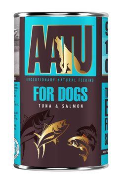 AATU Dog Tuna n Salmon konz. 400g