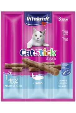 Vitakraft Cat pochoutka Stick mini Salmon 3x6g