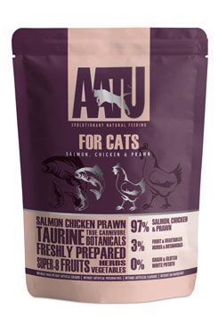 AATU Cat Salmon n Chicken n Prawn kaps. 85g