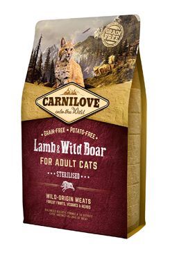 Carnilove Cat Lamb & Wild Boar Adult Sterilised