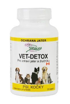 Vet-Detox pro zdraví jater a žlučníku 30cps